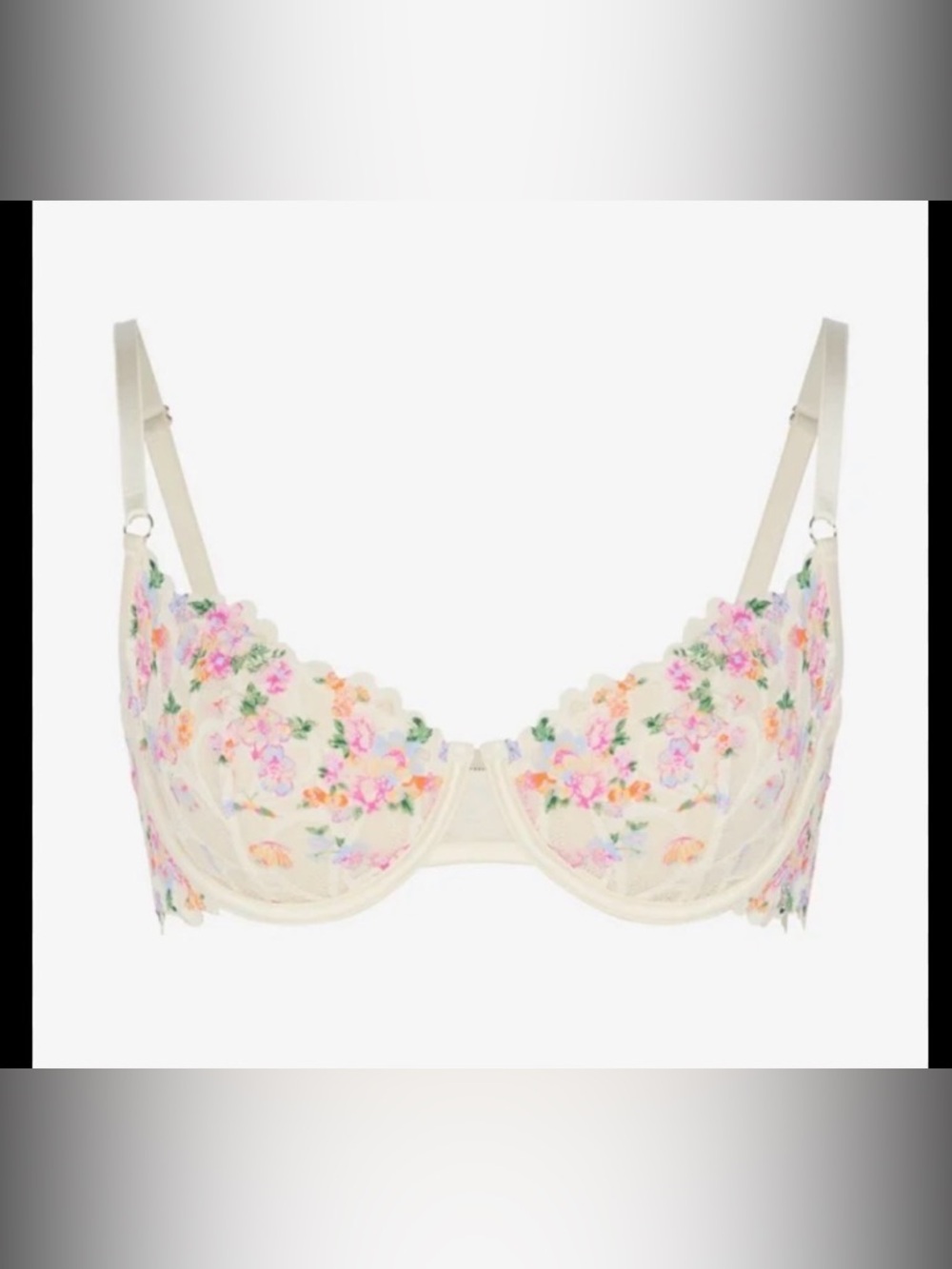 Savage x Fenty 40H Savage Not Sorry Unlined Lace Balconette Bra
